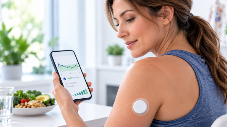 Estudio del comportamiento continuo de la glucosa con CGM y AGP