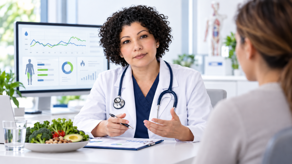 Consulta de salud metabólica y nutrición en Medical Sport